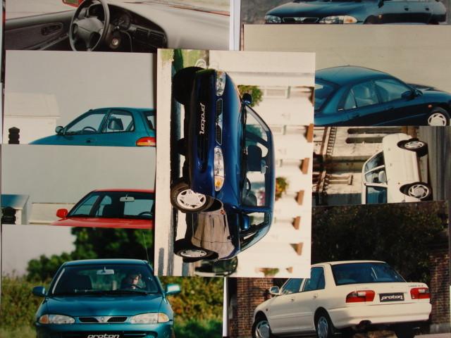 Proton 300 400 Mitsubishi 1995 Persfoto Photo de presse Pres, Verzenden, Nieuw, Mitsubishi