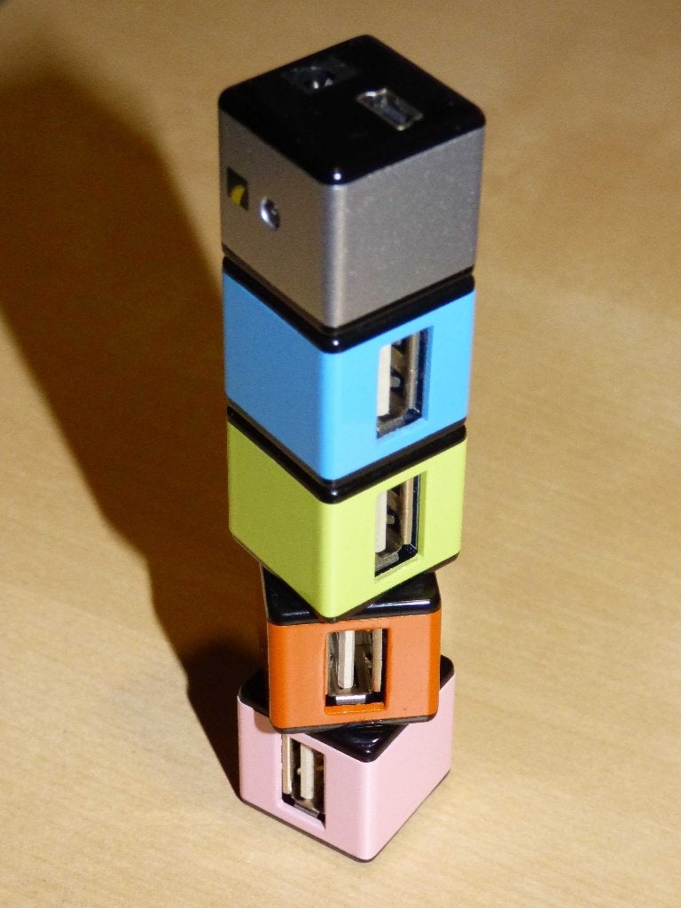 USB 2.0-HUB: laptop, tablet, pc, MAC met 4 poorten, Computers en Software, Dockingstations, RoHS, Ophalen of Verzenden, USB-hub