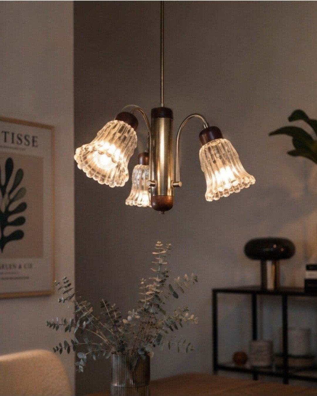 lampe suspendue vintage, Enlèvement