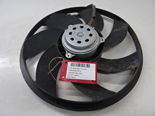 VENTILATEUR RADIATEUR MOTEUR Citroën Berlingo Multispace, Utilisé, Citroën