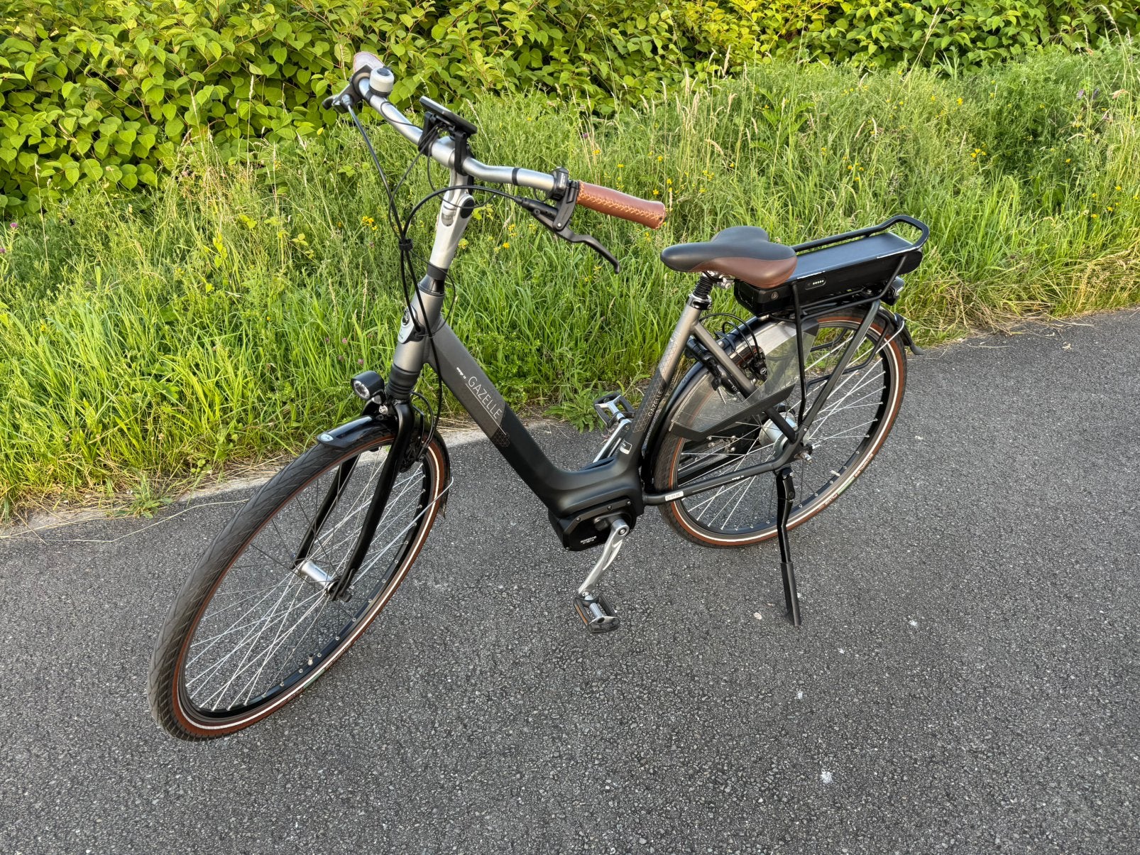 Prachtige Gazelle Orange C8 middenmoter krachtige batterij, Ophalen, Zo goed als nieuw, Gazelle