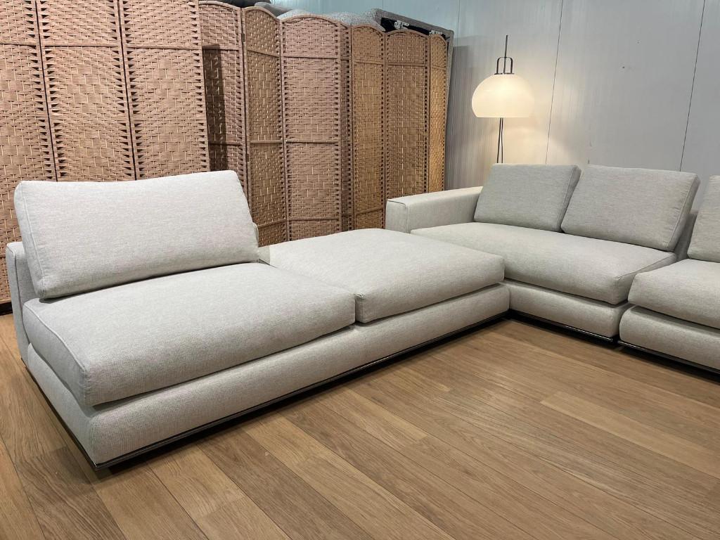NEUF Minotti Hamilton + garantie – PN: 30.000€, Neuf, 150 cm ou plus, Quatre personnes ou plus, Tissus