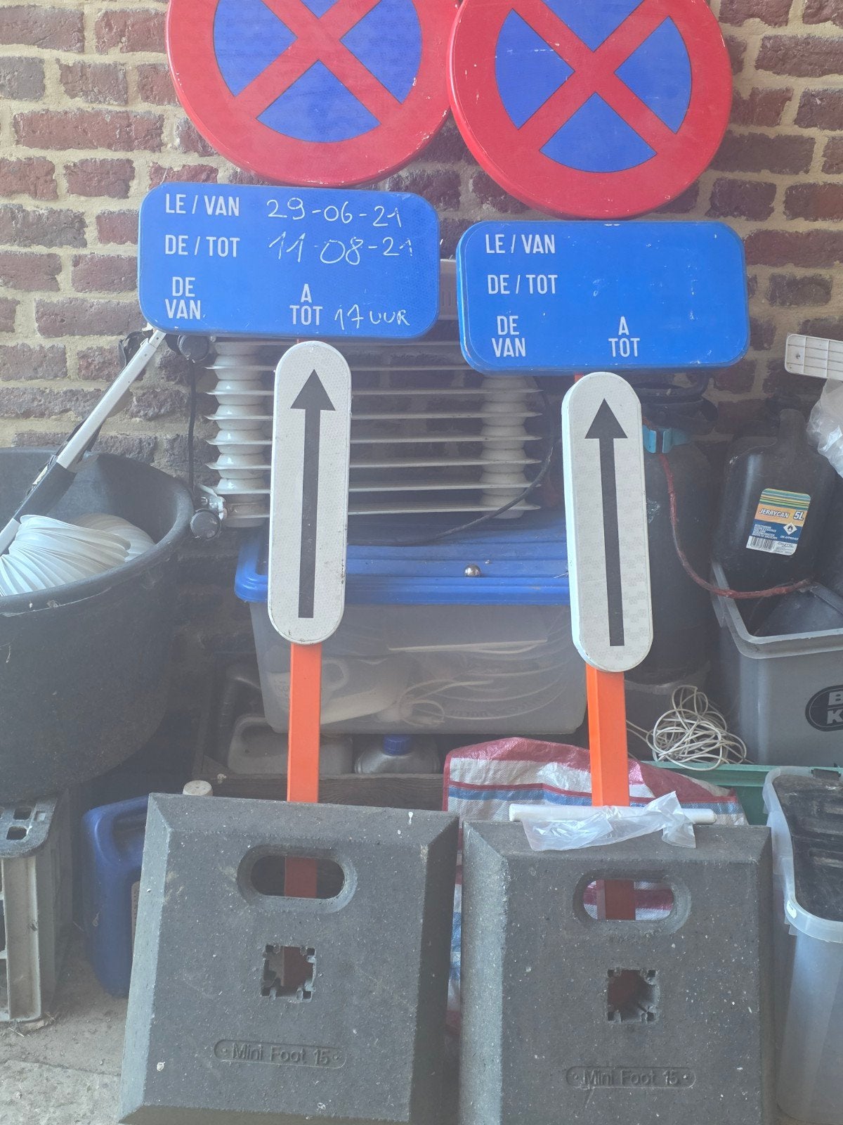 panneaux de sécurité pour travailler dans un champ, Bricolage & Construction, Enlèvement