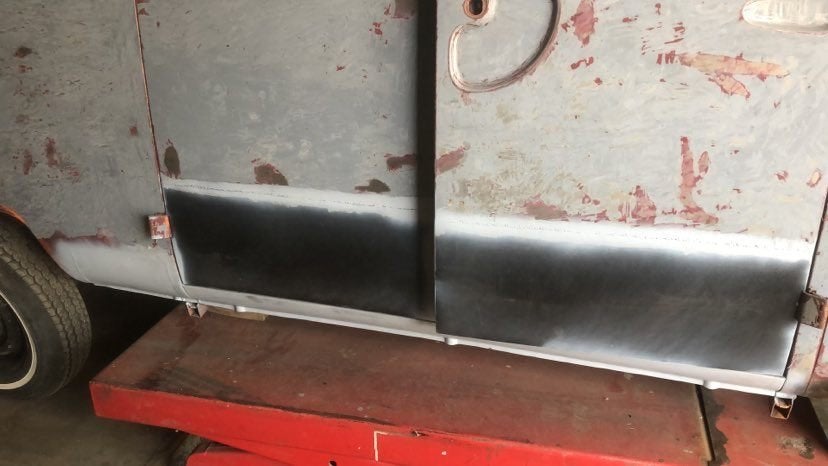vw spijlbus 1966 duitse bus alle laswerken gedaan, foto 7