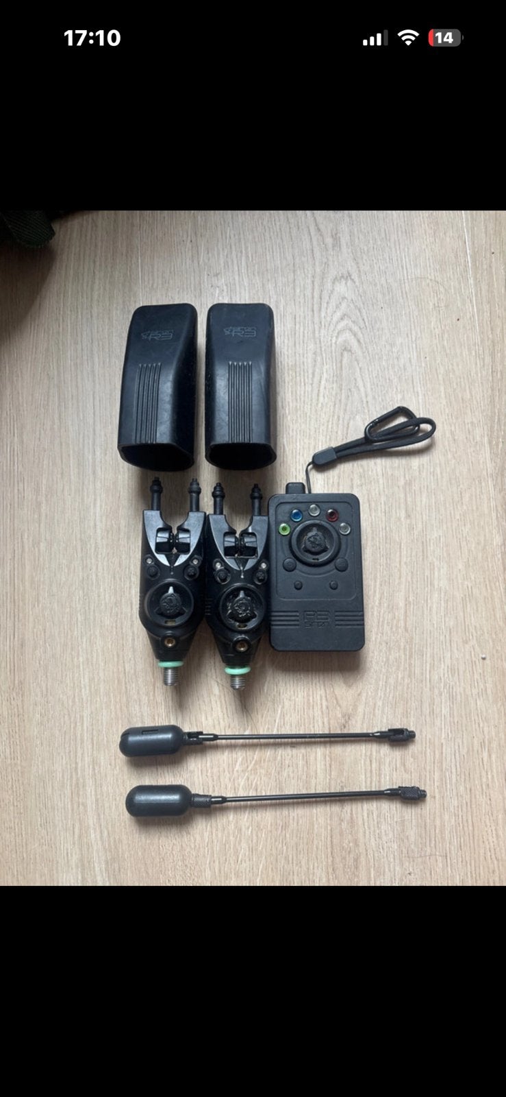 nash r3 2+1 beetmelders karpervissen, Ophalen, Zo goed als nieuw