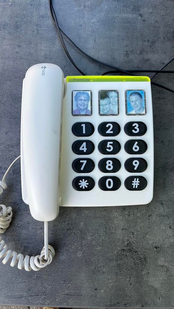 Senioren telefoon, Telecommunicatie, Vaste telefoons | Niet Draadloos, Ophalen, Gebruikt