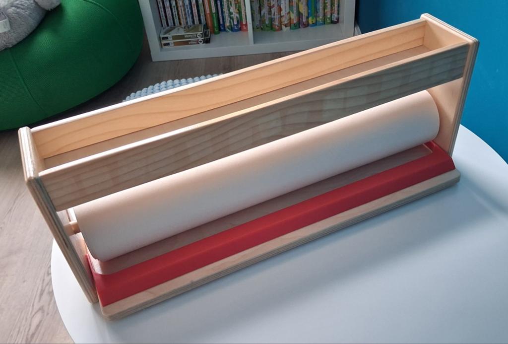 MÅLA Papierrolhouder en rol + 2x rol tekenpapier, 30 m, Ophalen, Nieuw, Knutselen