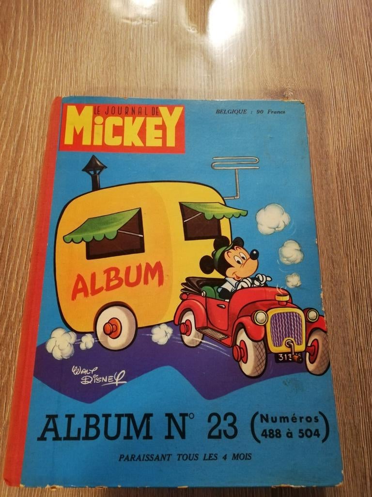 Le journal de Mickey, Livres, Enlèvement ou Envoi