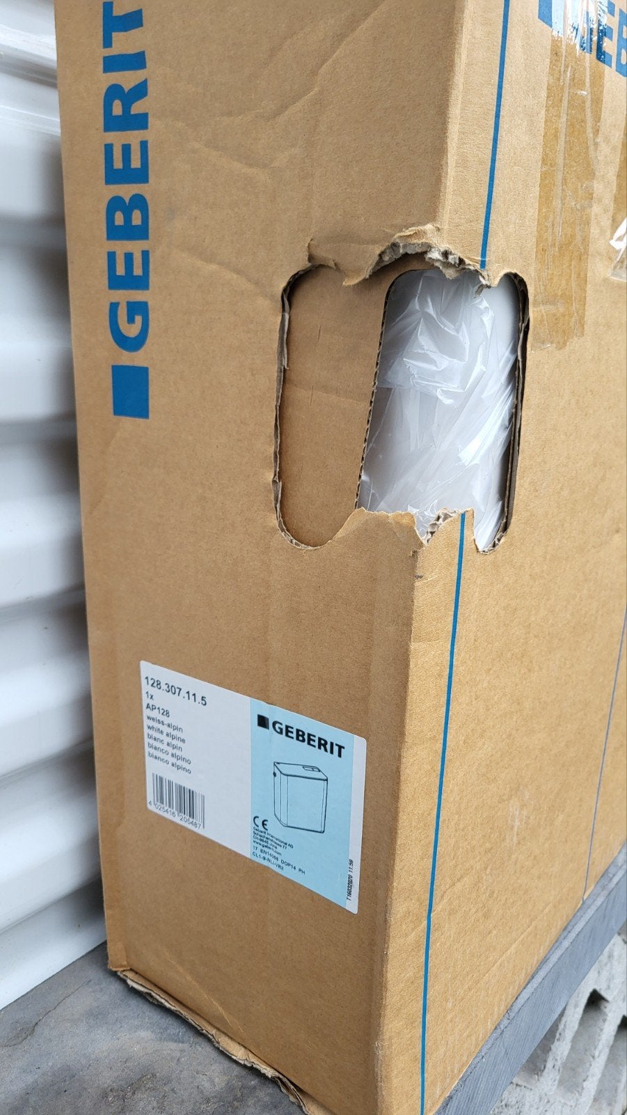 Geberit AP128 — Nouveau réservoir de toilettes, Bricolage & Construction, Enlèvement, Neuf, Toilettes