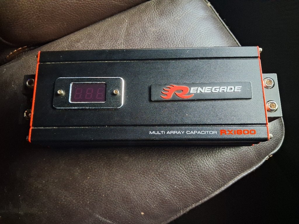 RENEGADE RX-1800 condensor voor autogeluid, Ophalen, Zo goed als nieuw, Overige typen