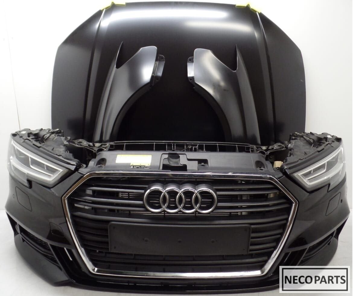 AUDI A3 8V S-LINE VOORKOP COMPLEET OP AANVRAAG, Auto-onderdelen, Gebruikt, -, -, Bumper