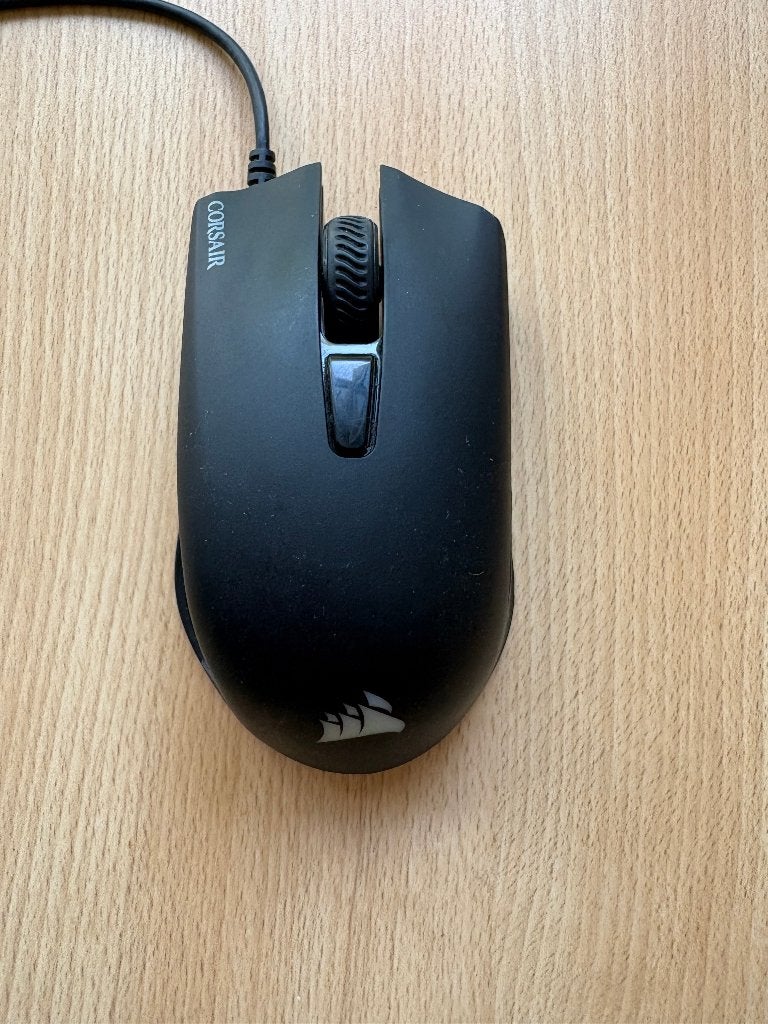 Corsair Harpoon RGB-gamingmuis met kabel - functioneel, Computers en Software, Muizen, Ophalen, Rechtshandig, Muis, Gebruikt