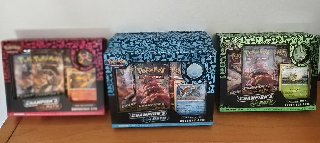 Pokémon TCG: Champion's Path Pin Collections, Ophalen, Zo goed als nieuw, Overige typen