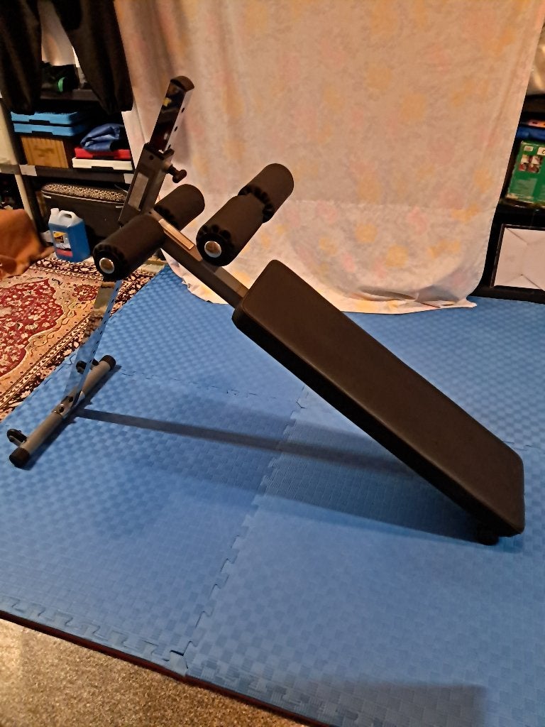 Banc de musculation abdos., Sports & Fitness, Enlèvement, Comme neuf, Abdominaux