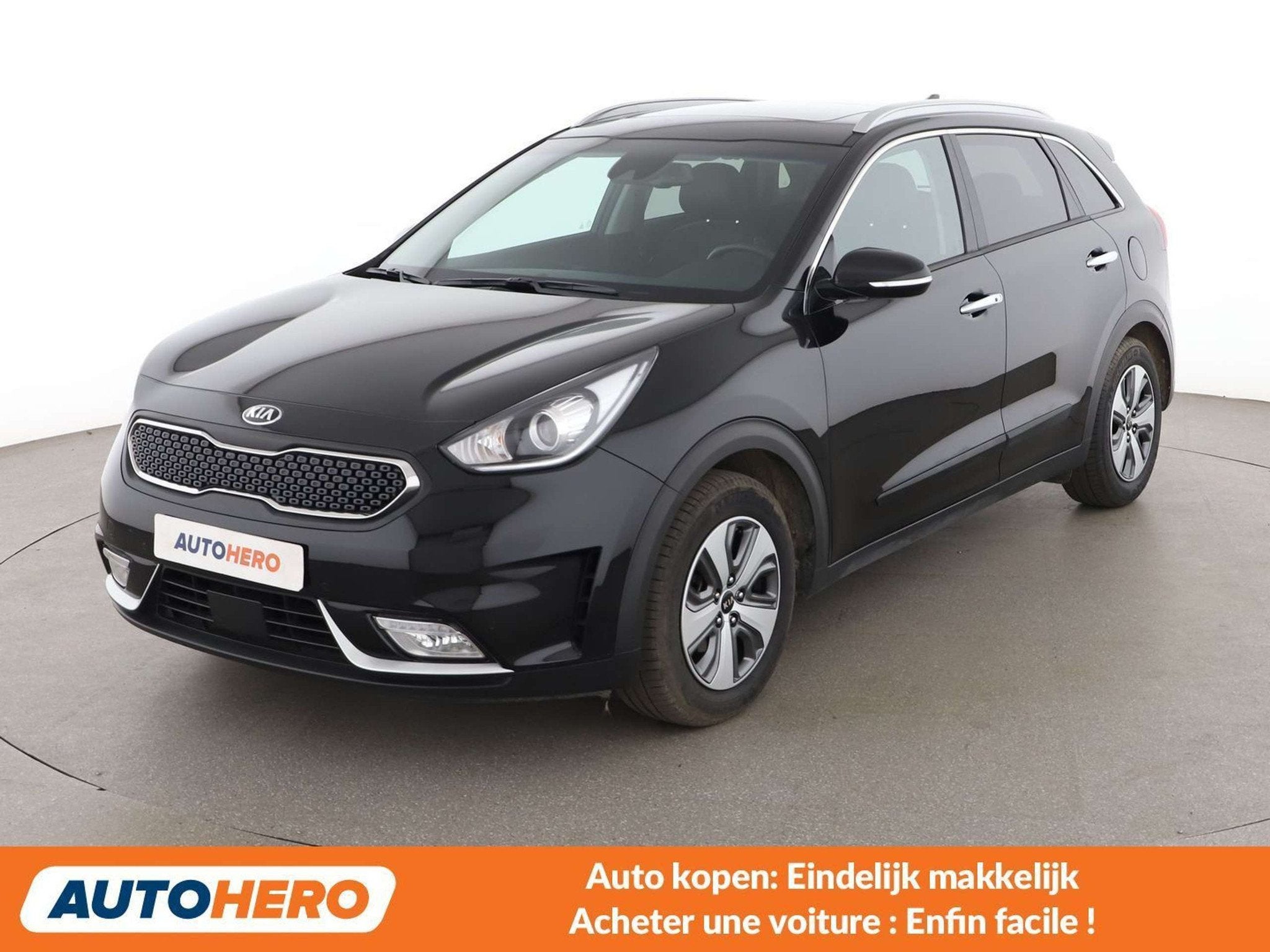 Kia Niro 1.6 Hybrid Business (année de construction 2019), Autos, Euro 6, Chargement par induction pour smartphones, 5 portes