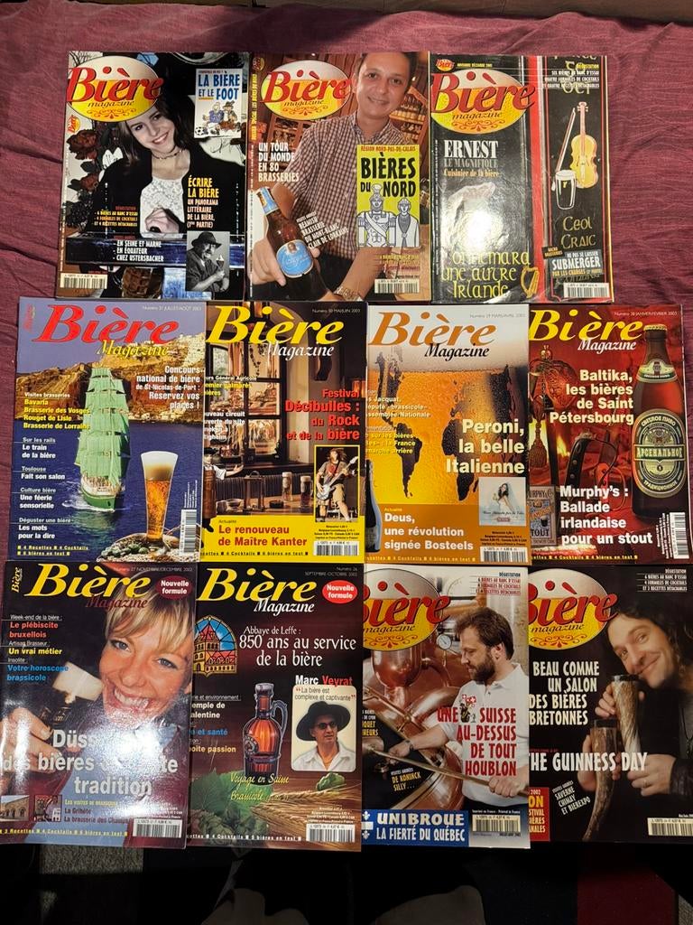 Biervakbladen voor verzamelaars jaar 2000, Ophalen of Verzenden, Zo goed als nieuw, Overige typen, Overige merken