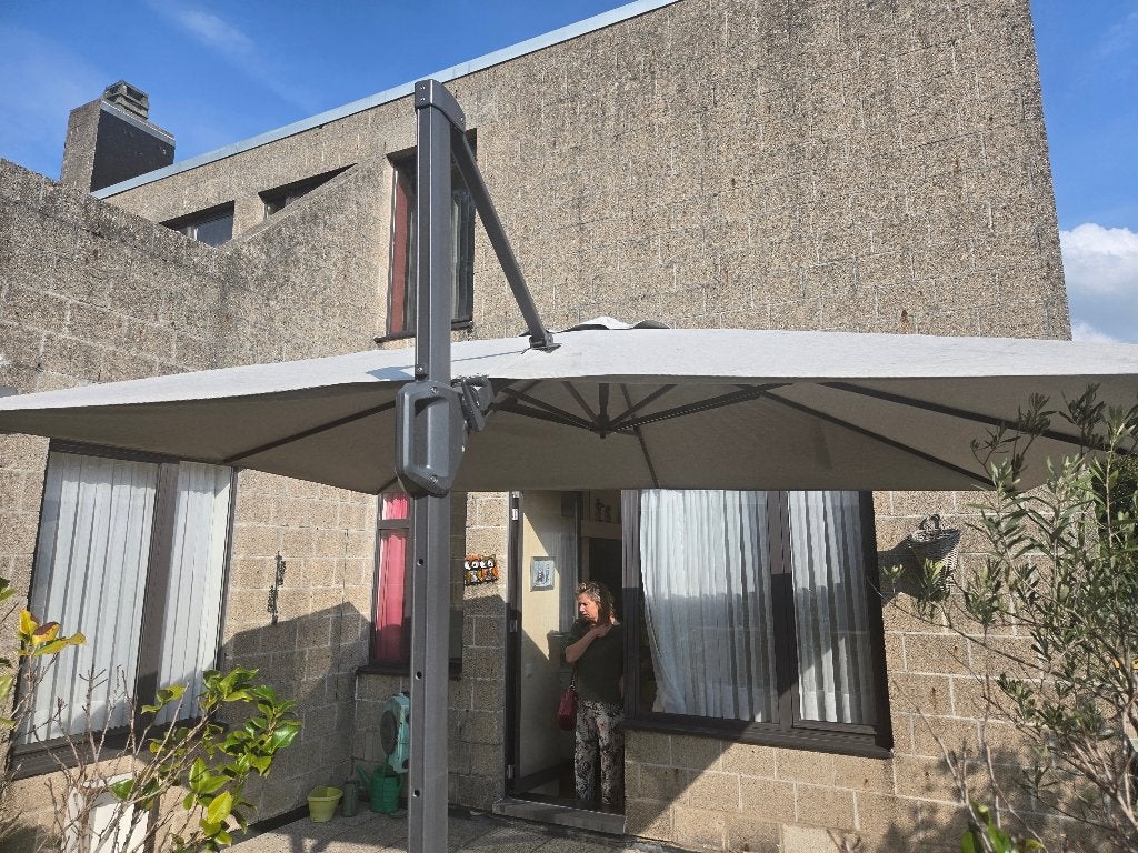 Parasol, Jardin & Terrasse, Parasols, Inclinable, Comme neuf, Parasol flottant, Enlèvement