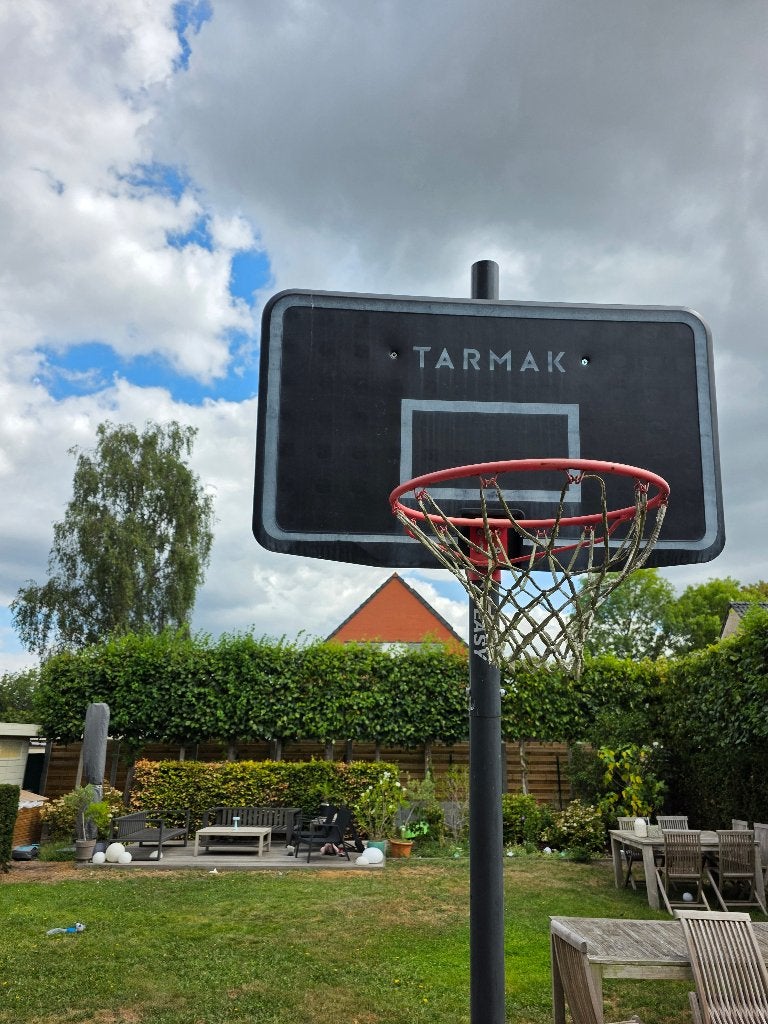 Verstelbare en verrijdbare basketbalpaal Tarmak, Sport en Fitness, Ophalen, Gebruikt, Ring, Bord of Paal