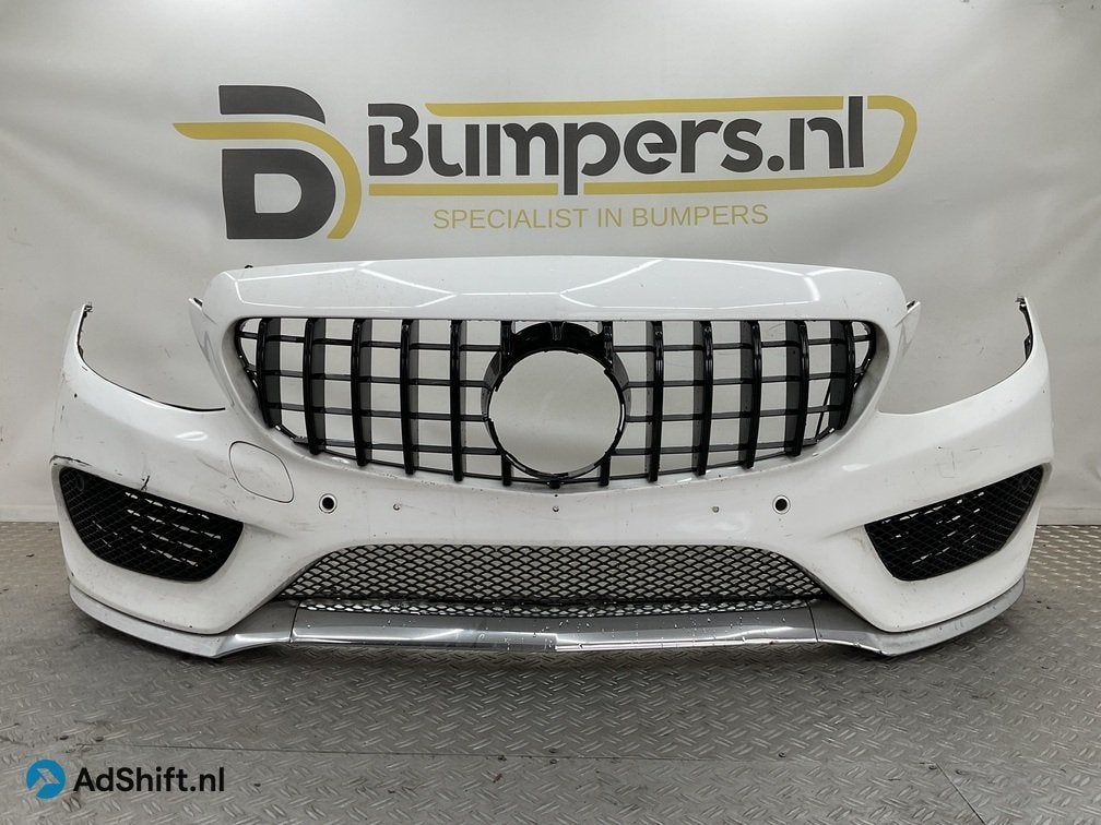 Bumper Mercedes C Klasse W205 AMG 14-17 A2058801840 Voorbump, Auto-onderdelen, Bumper