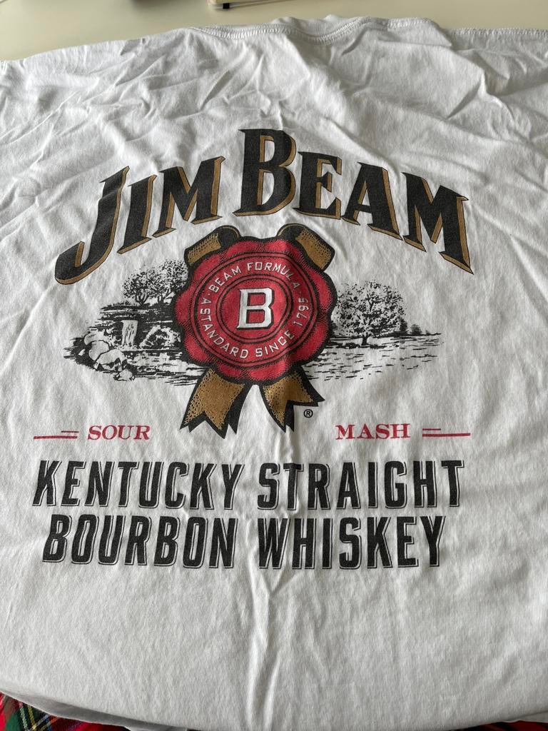 Tshirt. Jim Beam.  Maat L, Verzamelen, Verzenden, Zo goed als nieuw