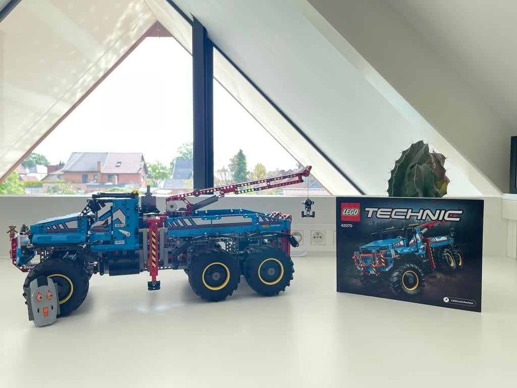 Lego Technic allterrain sleepwagen 42070, Enlèvement ou Envoi, Lego, Ensemble complet, Comme neuf