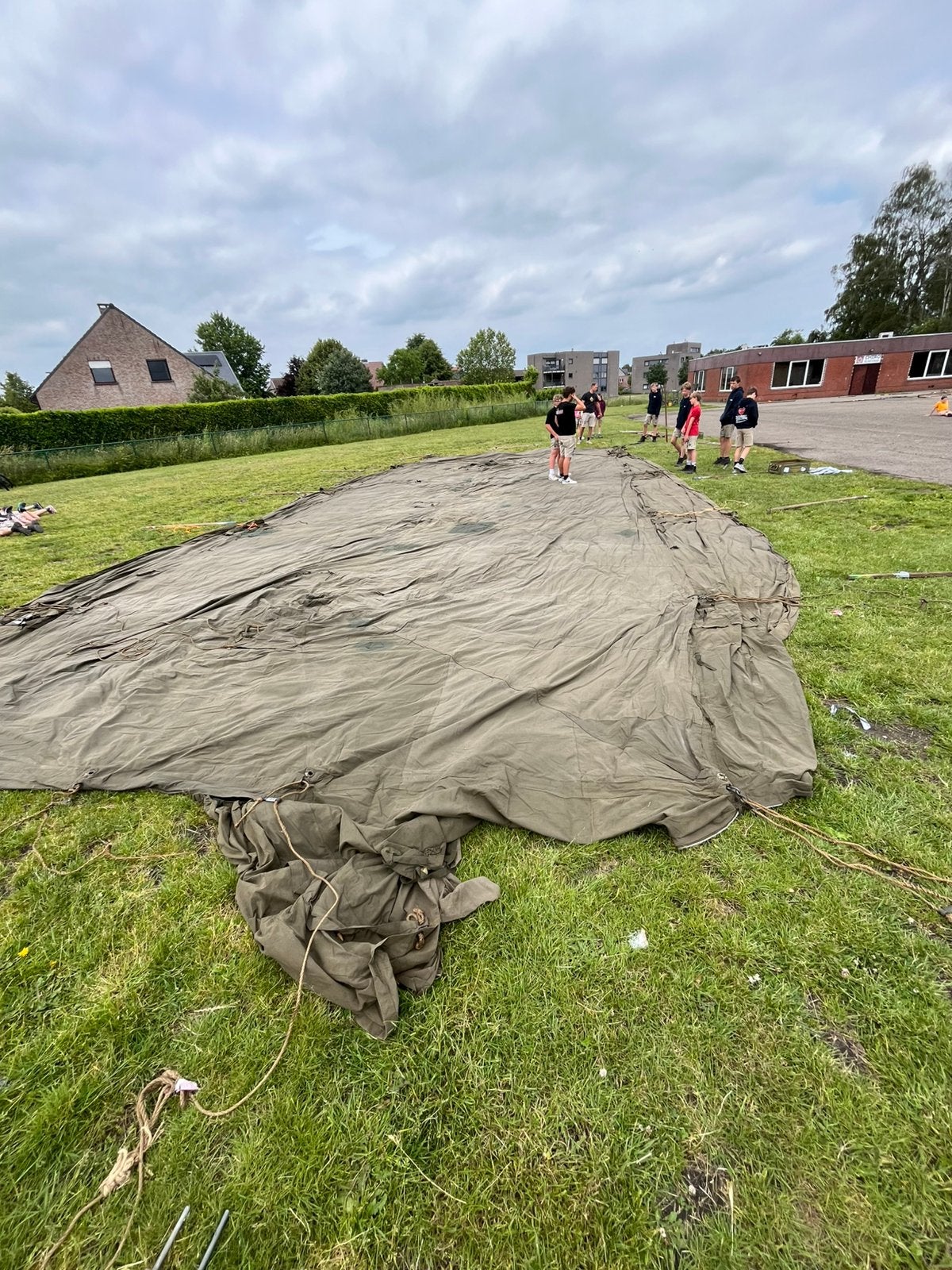 Tent 16m, Ophalen, Gebruikt