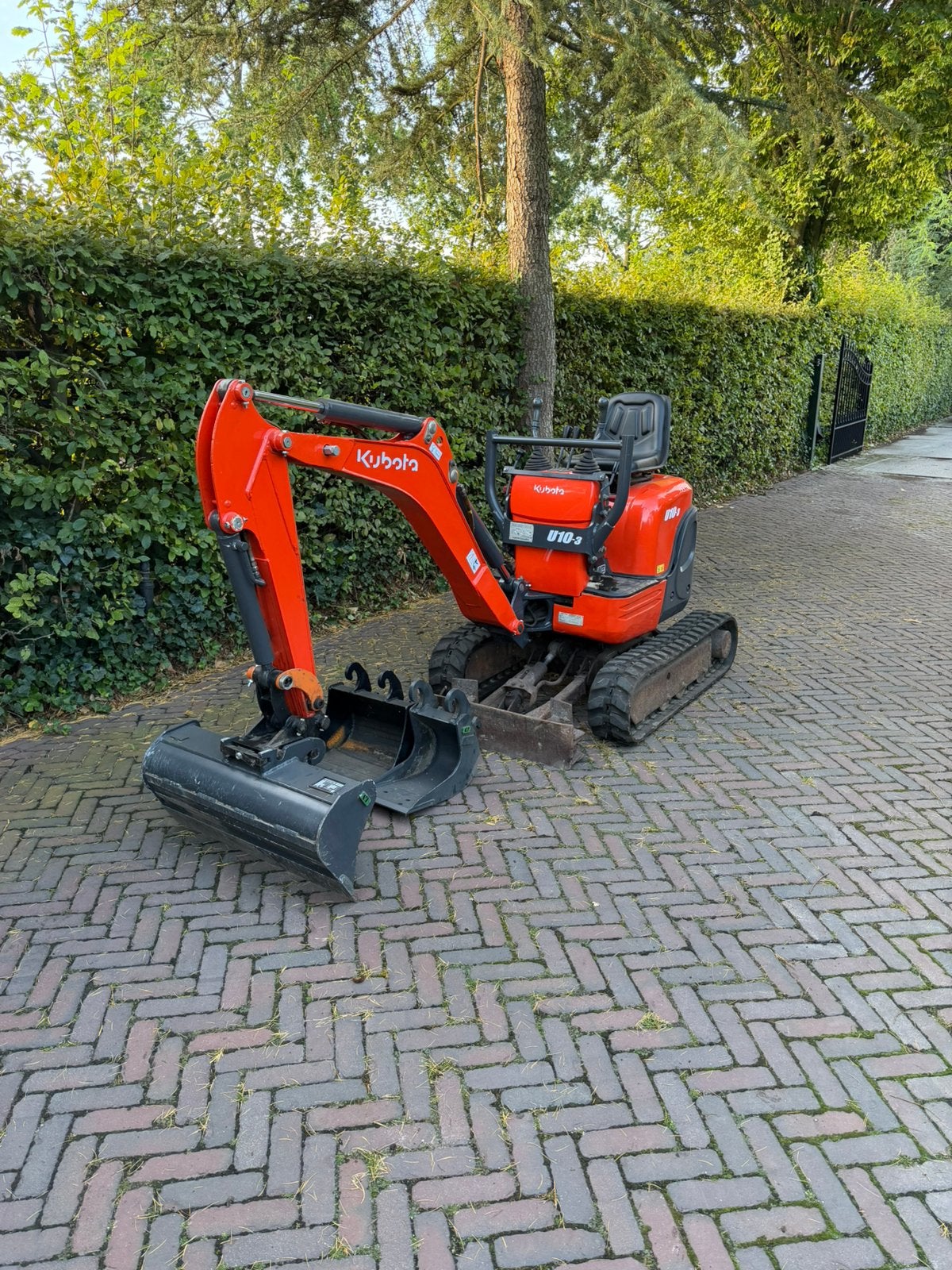 Minigraver Kubota u10-3 (bj2019), Zakelijke goederen, Ophalen