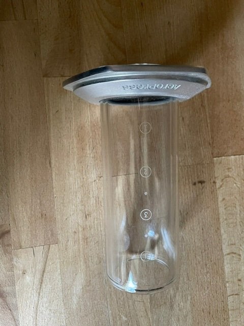 Aeropress glas basis, Enlèvement, Utilisé, Verre