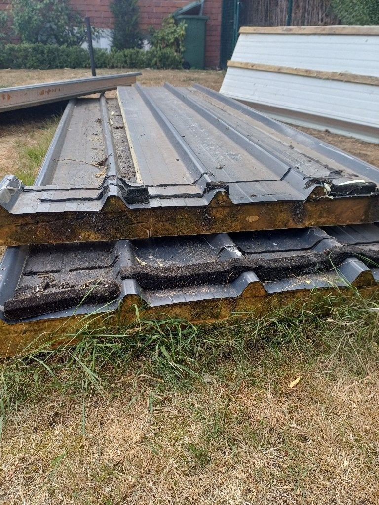 Dakplaten, Doe-het-zelf en Bouw, Ophalen, Gebruikt, Overige materialen, 50 tot 100 mm