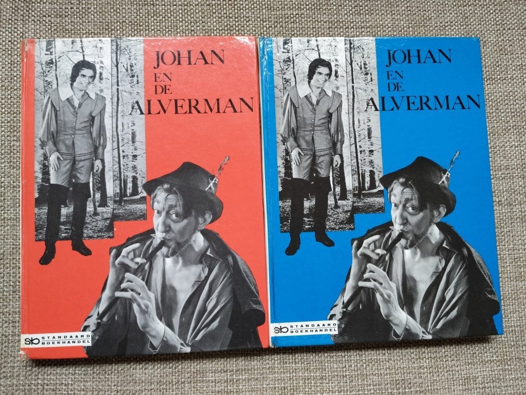 Johan en de Alverman (2 delen) enz (6 boeken totaal)., Ophalen, Gelezen