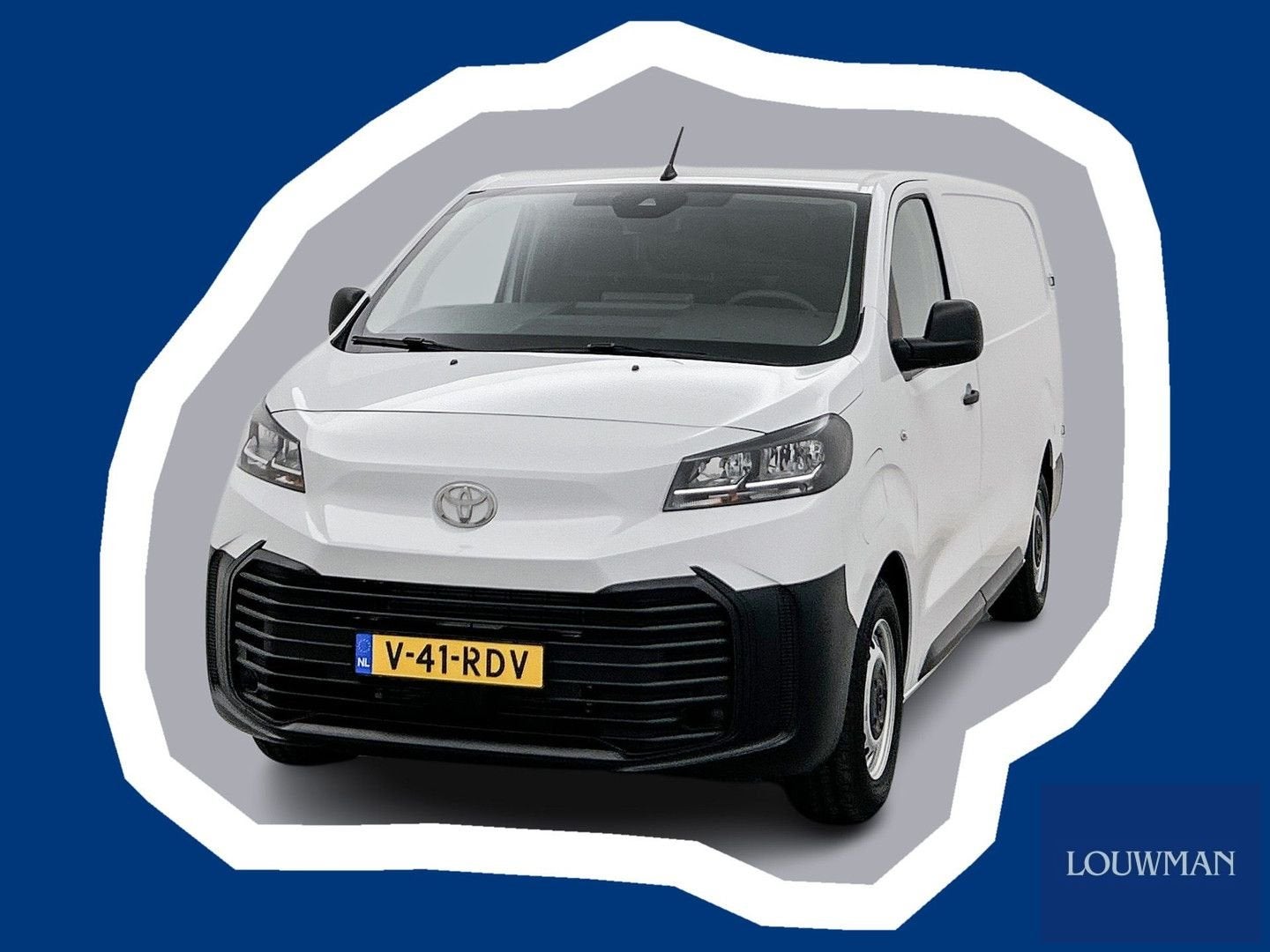 Toyota PROACE Electric Worker Comfort Standard Range L2 50 k, Auto's, Automaat, Parkeersensor, Wit, Toyota