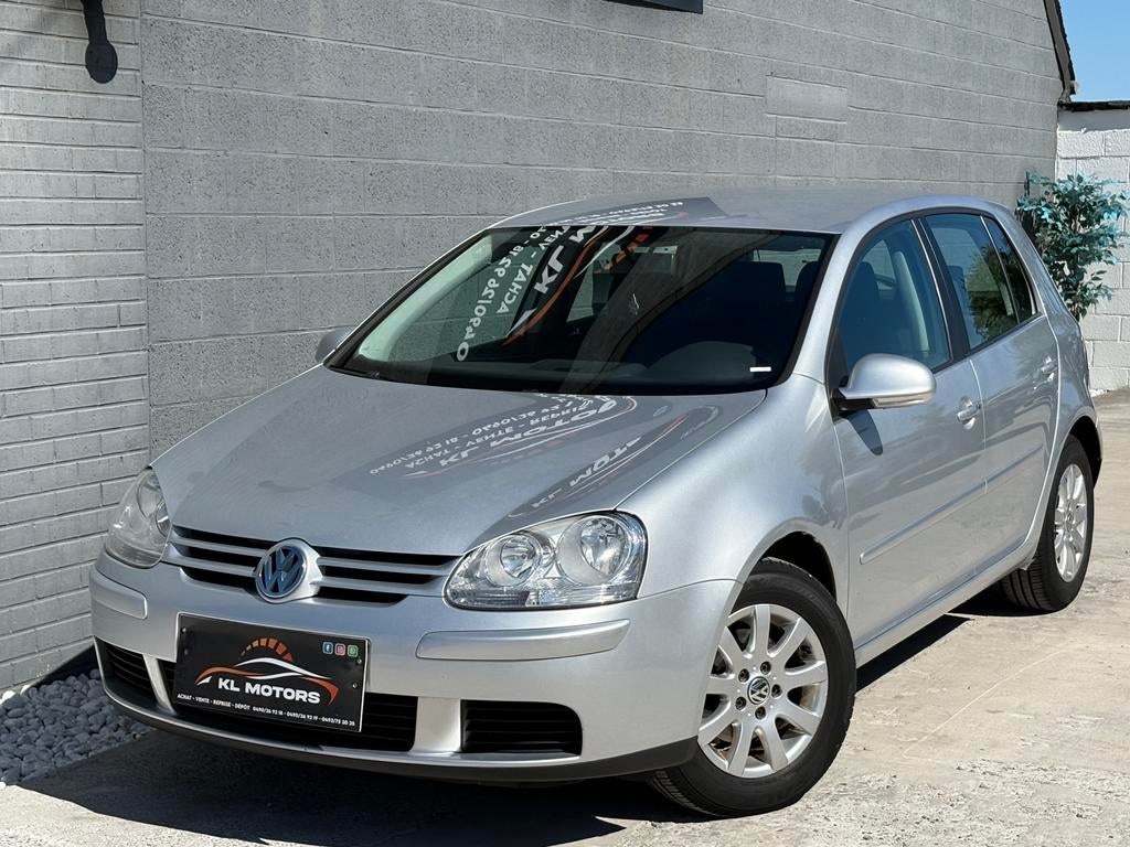 VW GOLF 5 COMFORTLINE 1.6i ESSENCE 126 000KM CARPASS 2005, Auto's, Voorwielaandrijving, Stof, Bedrijf, Handgeschakeld