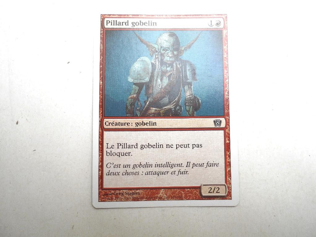 magic card The gathering  Creature pillard gobelin, Hobby en Vrije tijd, Ophalen of Verzenden, Zo goed als nieuw
