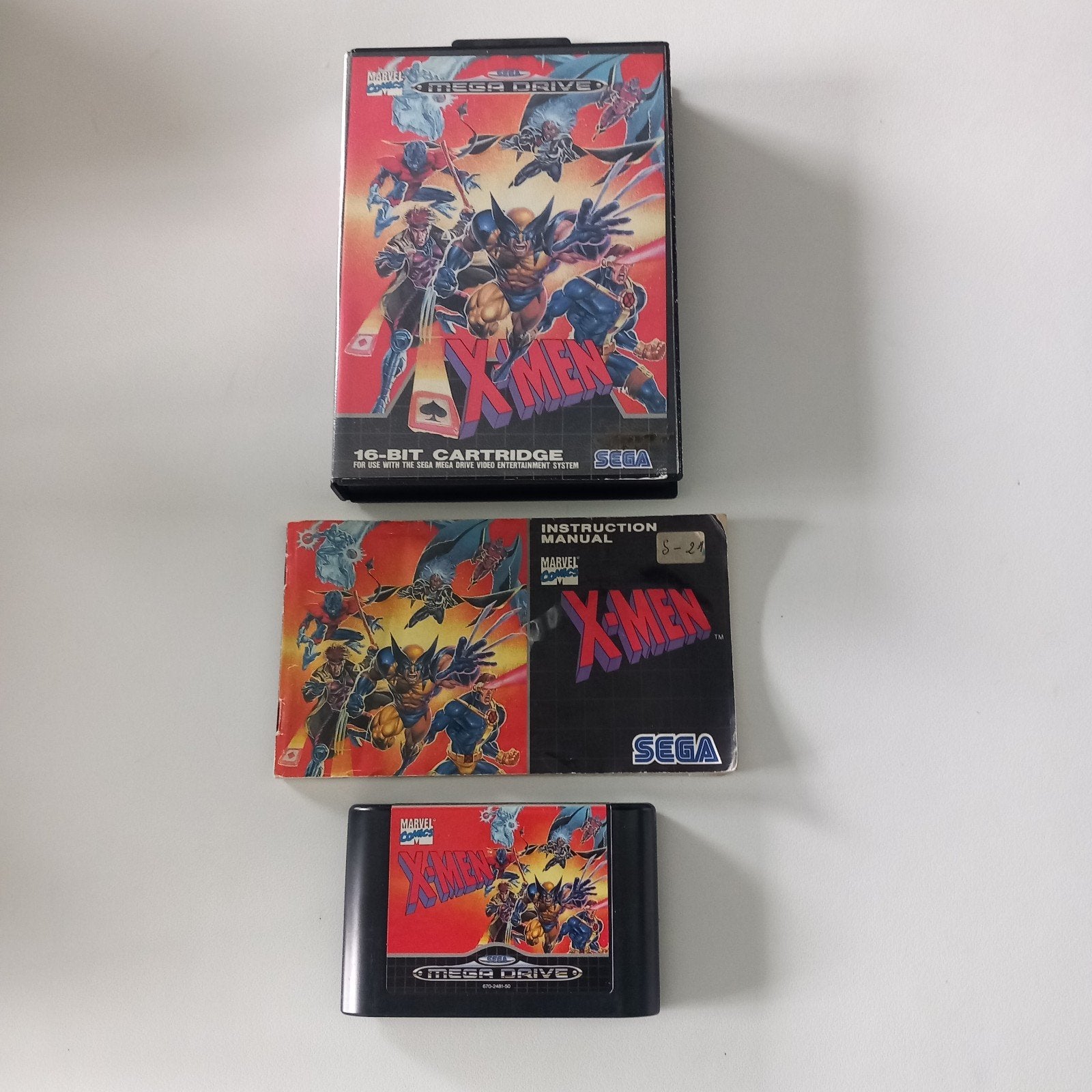 X-Men Sega Mega Drive pal, Games en Spelcomputers, Ophalen of Verzenden, Mega Drive