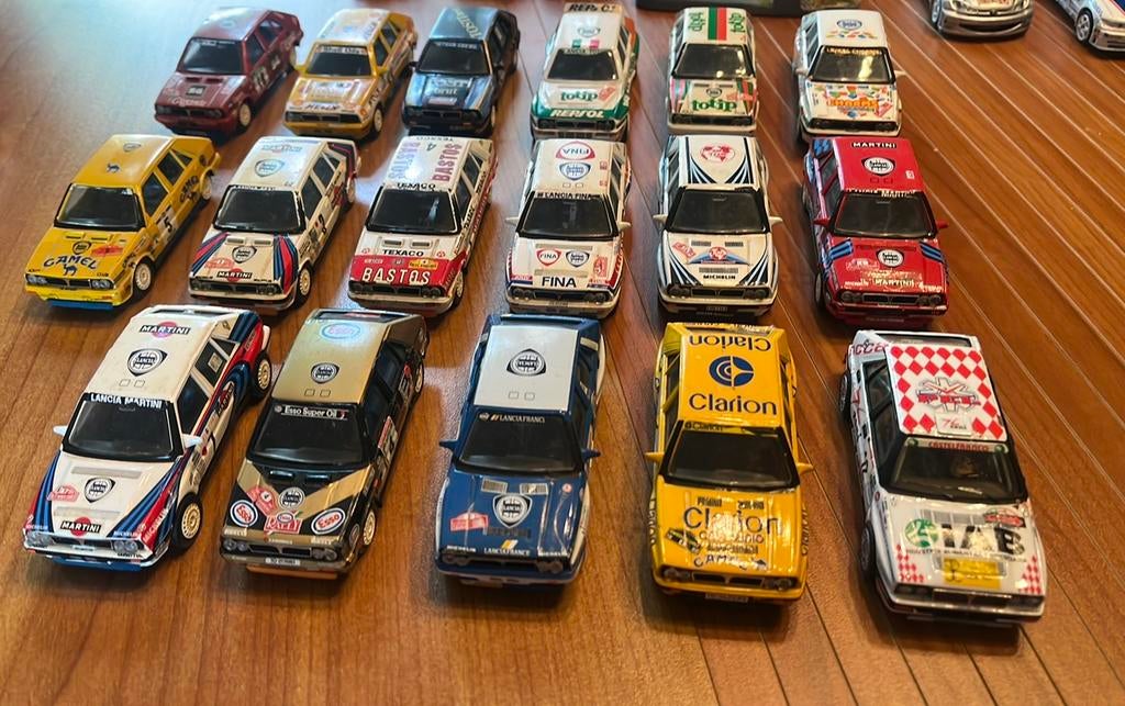 Lancia rally, Hobby & Loisirs créatifs, Voitures miniatures | 1:43, Enlèvement, Comme neuf