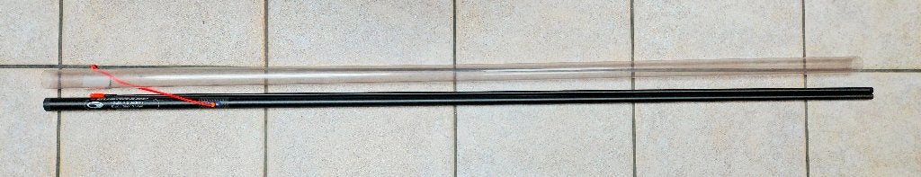 Eurocarp 3m - 2 stukken - 3m - Elastic max 2.6mm, Ophalen, Gebruikt, Vaste hengel