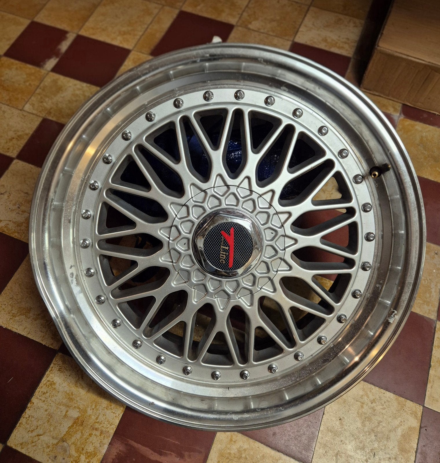 Dubbel middenwiel in BBS-stijl dat moet worden gerepareerd, Auto-onderdelen, Banden en Velgen, Ophalen, 19 inch, Velg(en)