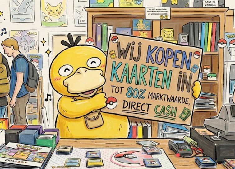 Pokémon hits gezocht. DIRECT CASH+Opgehaald! aan 75/80%, Ophalen, Nieuw, Meerdere kaarten