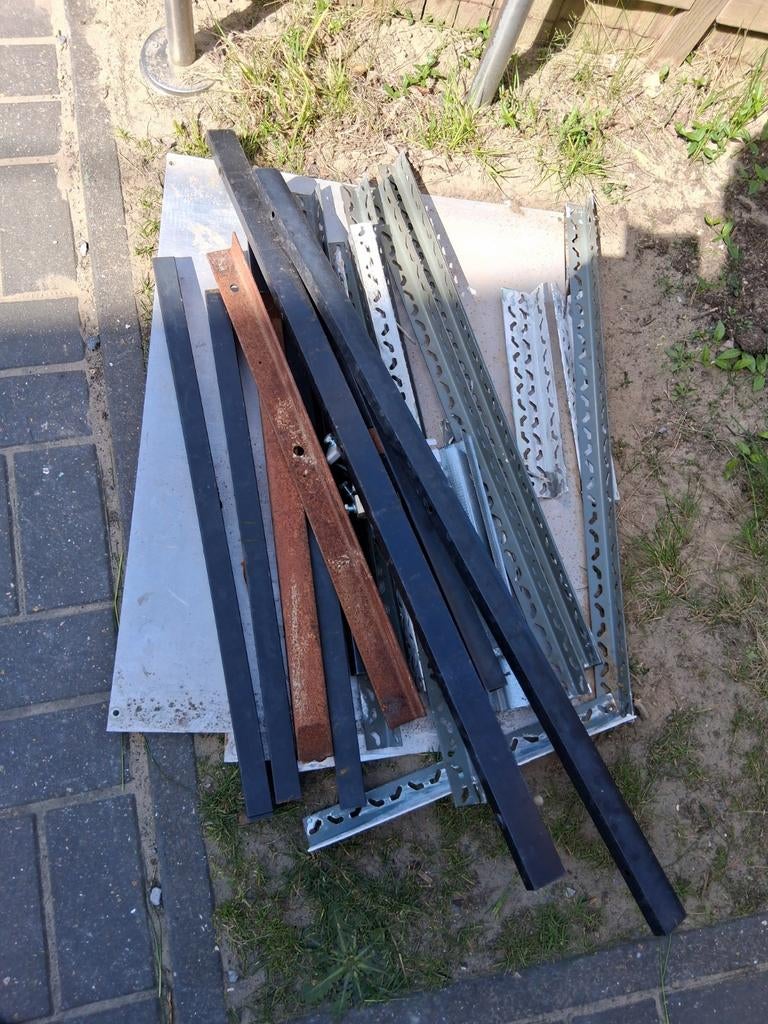 Ijzer+aluminium wondelgem, Ophalen, Aluminium