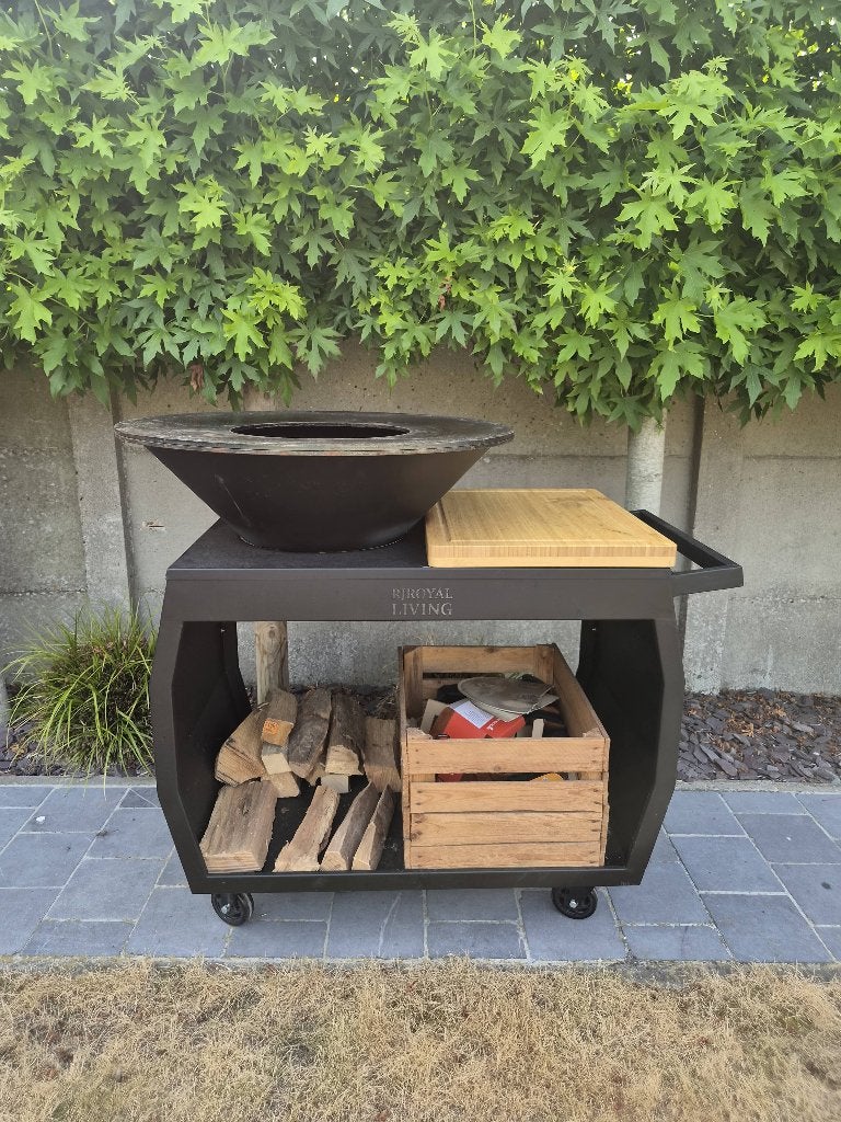 Plancha, Ophalen, Zo goed als nieuw, JF royal living, Met accessoires