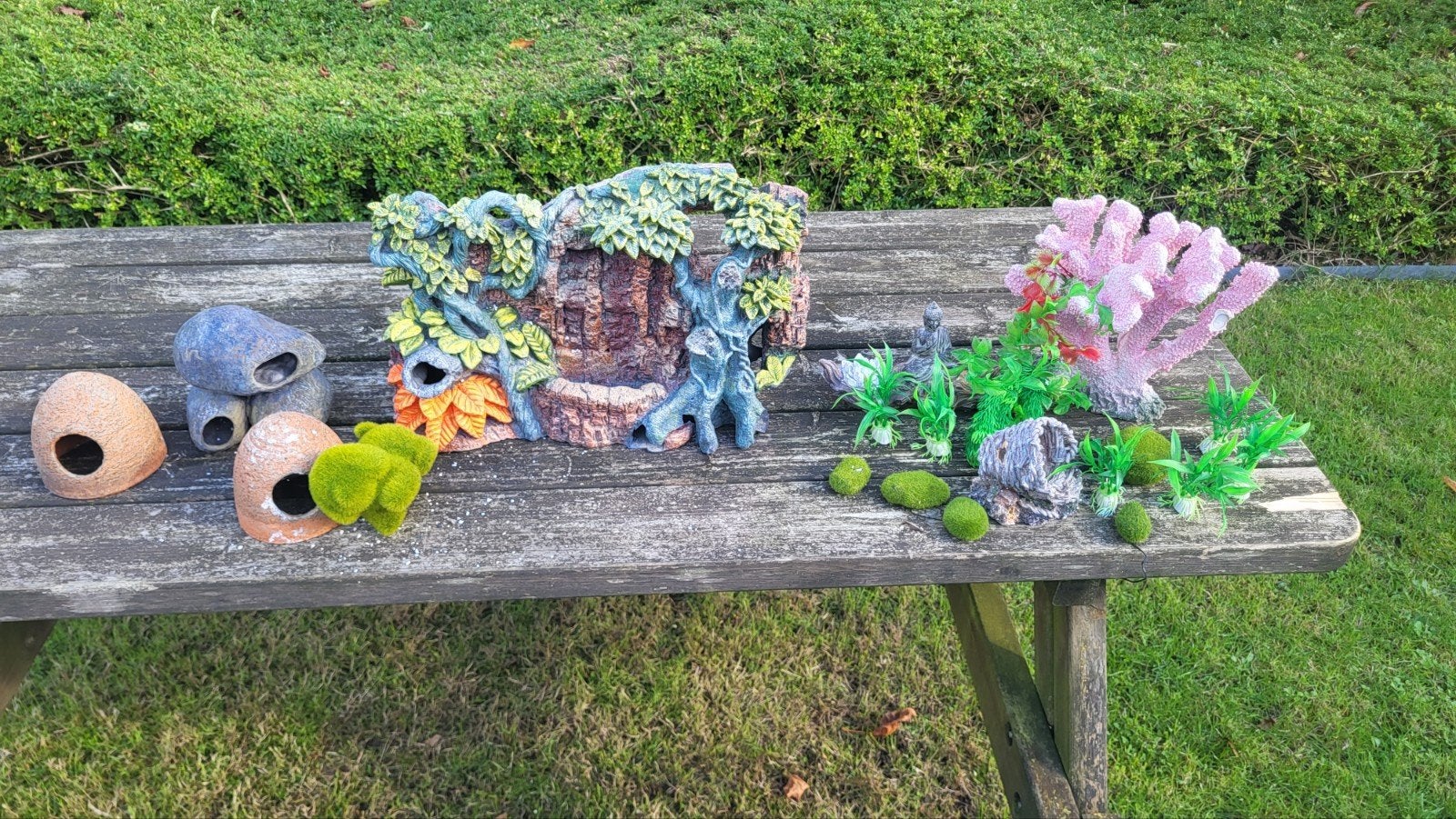 Aquarium decoratie, Dieren en Toebehoren, Ophalen, Decoratie