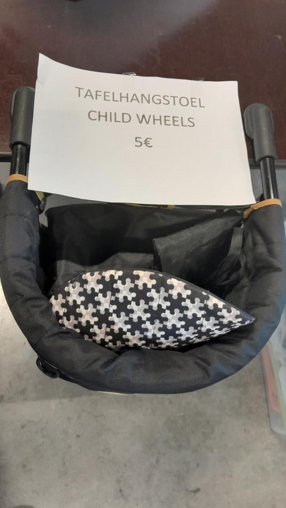 Tafelhangstoel Child Wheels, Kinderen en Baby's, Kinderstoelen, Ophalen