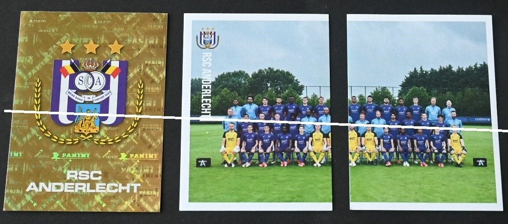 Panini Pro League 2021 - 2022 RSC Anderlecht / 11 stickers, Verzamelen, Verzenden, Zo goed als nieuw, Poster, Plaatje of Sticker