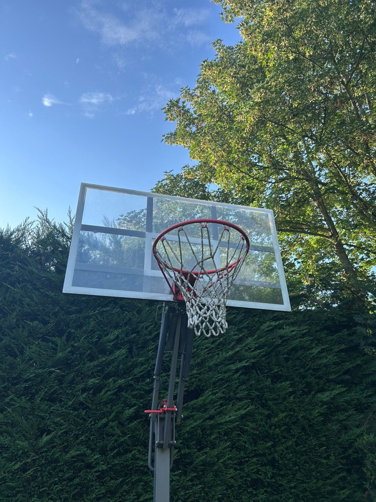 Panier de basket, Sport en Fitness, Basketbal, Ophalen, Gebruikt, Ring, Bord of Paal