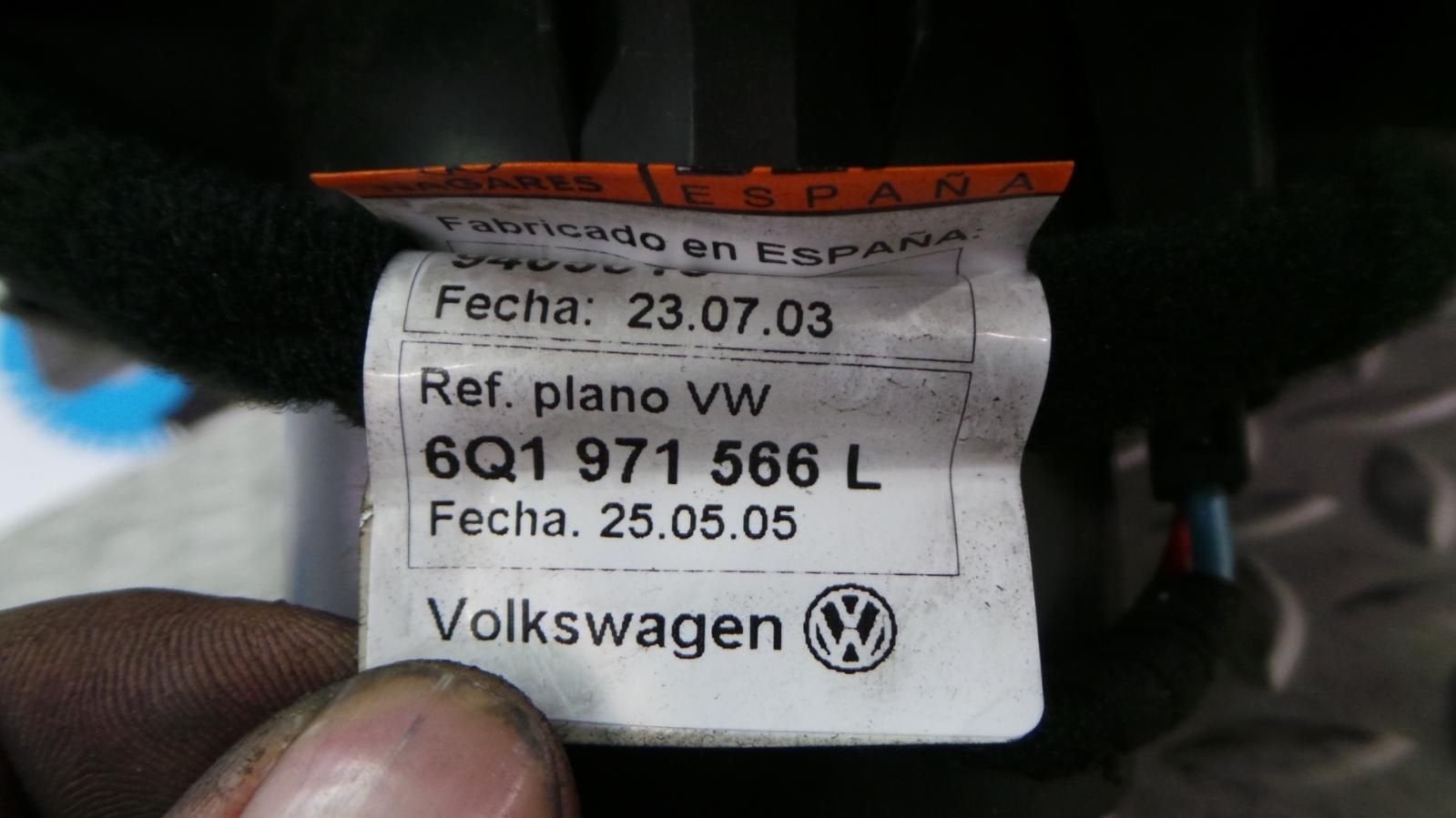 VOLKSWAGEN POLO KACHELMOTOR 2007, Ophalen of Verzenden, Gebruikt, ARN erkend