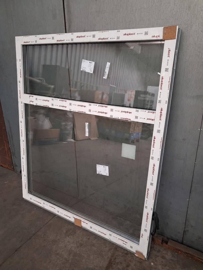 Châssis PVC Aluplast neuf 130x150 – Double vitrage – 90€, Enlèvement ou Envoi