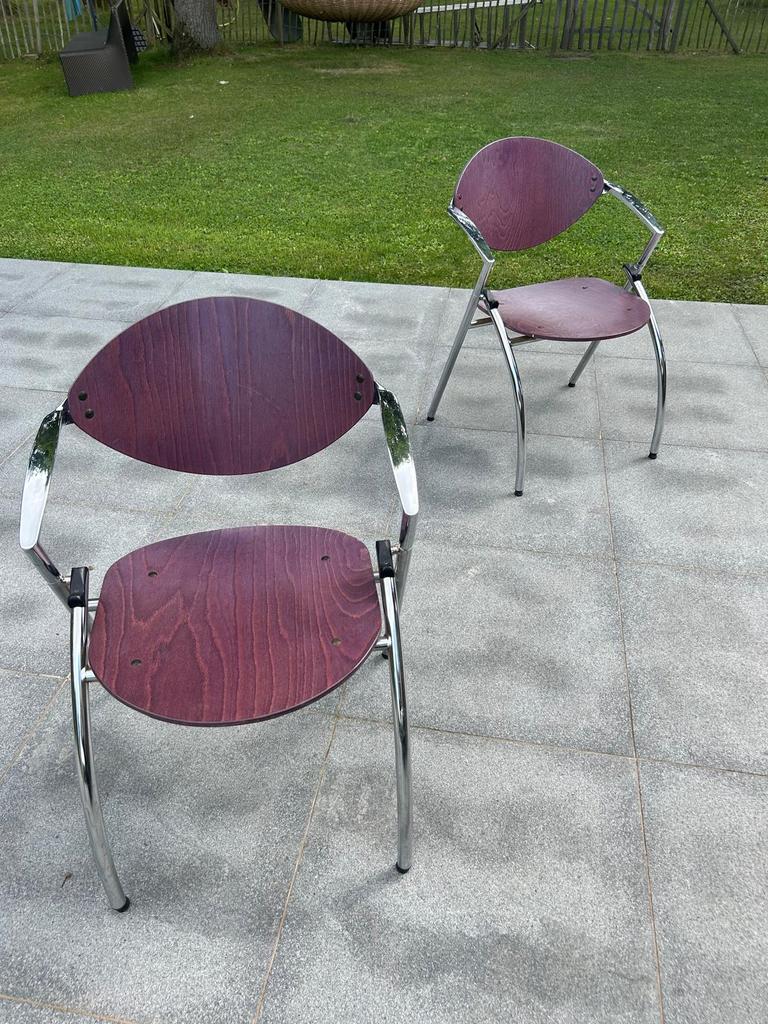 10 Stapelbare stoelen design, Antiek en Kunst, Ophalen