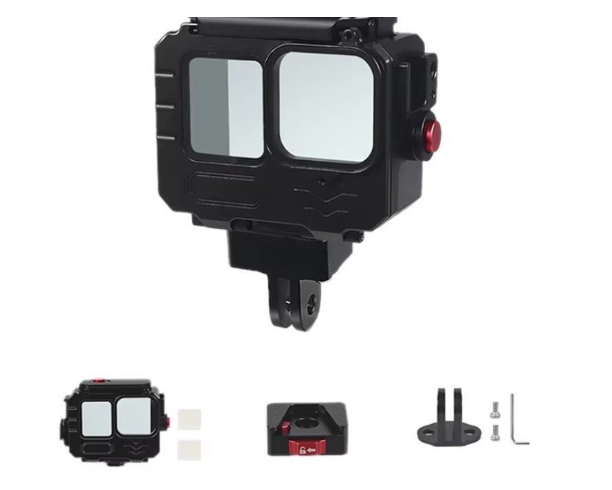 ONDERWATERHUIS TOT - 80 meter voor GOPRO 10/11/12, Ophalen, Nieuw, Onderwaterhuis of Camera