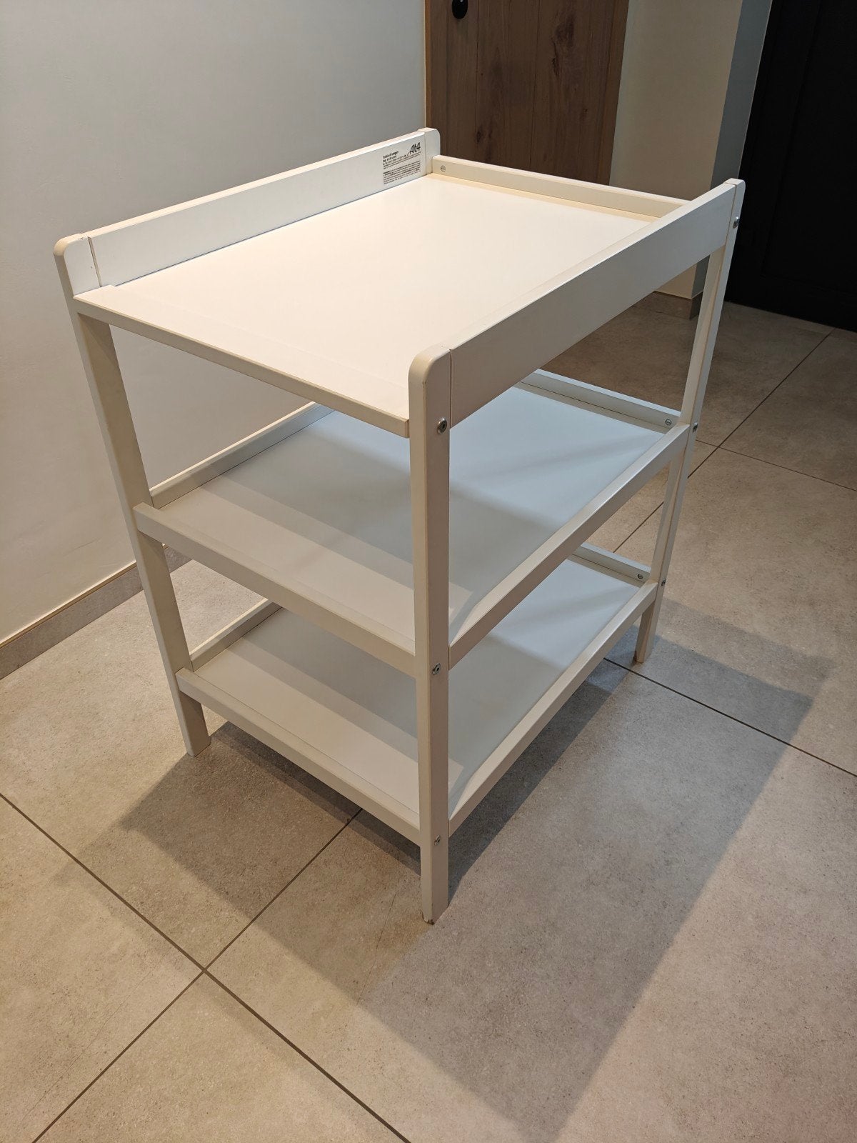 Jurababy luiertafel, Kinderen en Baby's, Kinderkamer | Commodes en Kasten, Gebruikt, Minder dan 75 cm, 70 cm of meer, Opstaande rand