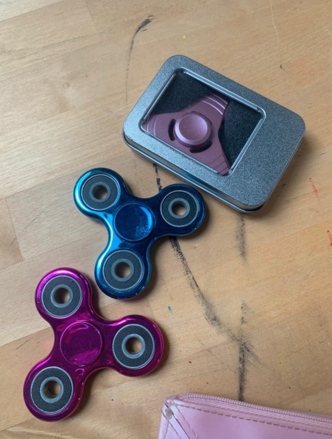3x fidget spinners, Ophalen of Verzenden, Nieuw, Jongen of Meisje
